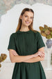 Classic Dress, Short Sleeve, Evergreen#color_evergreen