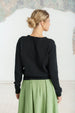 Elaine Cardigan, Long Sleeve, Black Pansy#color_black-pansy