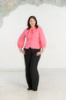 Jasmine Shirt, 3/4 Sleeve, Peony Pop
#color_peony-pop