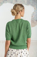 Elaine Top, Short Sleeve, Matcha Latte #color_matcha-latte
