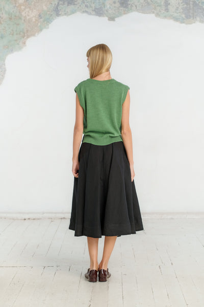 Elaine Vest, Sleeveless, Matcha Latte #color_matcha-latte