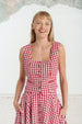 Second Breakfast Vest, Sleeveless#color_red-gingham