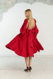 Hawthorn Dress, Long Sleeve, Red Poppy#color_red-poppy
