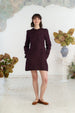 Elizabeth Jacket, Long Sleeve, Twill Linen, Royal Grape#color_royal-grape