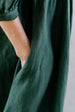Carmen Dress, 3/4 Sleeve,#color_evergreen